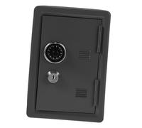 Parliky Mini Metal Safe Money Bank for Adults Coin and Cash Storage Box Creative Donation Case and Raffle Box Educational Piggy Bank for Budgeting and Saving Skills