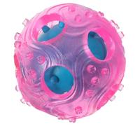 Parliky Missing Food Nail Ball Toy Treat Ball for Dogs Interactive Dog Toys for Puppy Training Rubber Material during Playtime Random Color