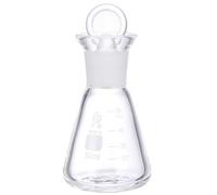 Parliky Ml Glass Conical Flask for Laboratory Use with Minimal Thermal Expansion, Practical Design, Suitable for Life Science Applications and Research, School Experiment Accessory