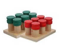 Parliky Montessori Wooden Sensory Box for Educational Smell Bottle for Development Interactive Learning Gift for Boys