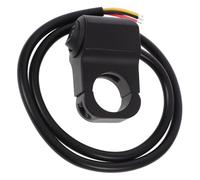 Parliky Motorcycle Headlight Handlebar Switch Off Button Motorbike Light Control Compatible with Motorcycles Easy Installation Replacement Part