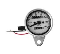 Parliky Motorcycle LED Retro Odometer with Indicator Light Off Road Speedometer Dashboard Night Visibility Enhanced Safety Motorcycle Accessories
