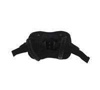 Parliky Motorcycle Rear Grab Handle Adjustable Non-Slip Passenger Strap Soft Grip Seat Harness for Motorbike Atv Snowmobile Safety Support