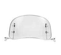 Parliky Motorcycle Windscreen Windshield Motorbike Wind Deflector Transparent High Strength Material Widened Edge Design for Enhanced Wind and Rain Protection Safety