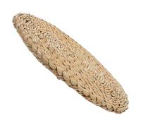 Parliky Natural Woven Straw Cushion Round Floor Pouf for Meditation Yoga Zen Tea Ceremony Soft Breathable Seat Pad for Chairs Outdoor Use