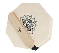 Parliky Octagonal Wooden Cajon Drum Box One Sound Design Lightweight Portable Percussion Instrument for Adults and Beginners Travel Acoustic Hand Pan Drum