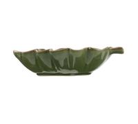 Parliky Outdoor Ceramic Butterfly and Bee Watering Station with Leaf Shaped Tray, Safe and Reliable Insect Feeder for Beneficial Insects, Educational Lawn Decor for Garden and Yard