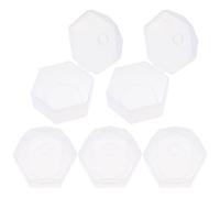 Parliky Pacifier Box 5pcs Plastic Pacifier Storage Case Portable Easy to Clean for New Mom Hand Bag