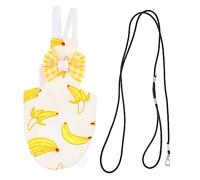 Parliky Parrot Flight Suit Adjustable Rope Breathable Bird Diaper for Pet Parrots for Travel Parties and Holidays Stylish Comfortable Design Random Style