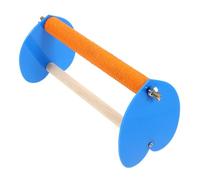 Parliky Parrot Platform Stand Bird Perch Rack Interactive Training Toy Bird Cage Perch Sturdy Parrot Playstand for Desk