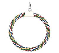 Parliky Parrot Rope Perch Large Parrot Rope Perch Foraging Toys Bird Shredding Budgies Toys