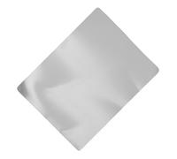 Parliky Pet Cooling Mat Lightweight Aluminium Sheet Cooling Pad Heat Prevention Portable for Pets Rabbits Hamsters Silver Outdoor Summer Use