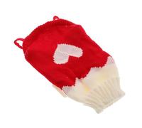 Parliky Pet Dog Knitting Sweater Heart Coat Winter Warmer Thickening Knitwear Crochet Coat Clothes For Small Medium Large Dog Puppy Cat