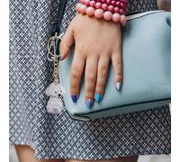 Parliky Pet Hair Memorial Keychain Transparent Dog Hair Keepsake Box Tweezers Stylish Puppy Fur Storage Pouch Pet Owners Preserve Ashes Cherished Memories