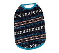Parliky Pet Jumper Warm Sweater for Dogs Cozy Autumn Outfit for Pets Soft and Stretchy Knit Material Random Edge Colors for Keeping Your Dog Warm