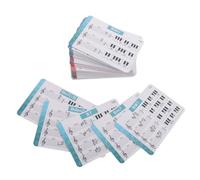 Parliky Piano Chord Flash Cards for Beginners Portable Practice Chart and Professional Piano Chord Study Guide Flexible Music Education Tool for Students and Teachers