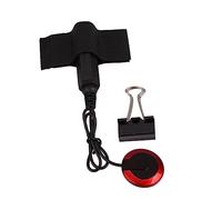 Parliky Piezo Pickup Universal Pickup Instrument Accessory Black ABS Material 13.76X1.57X0.39In Compact Design Easy to Use Not Influenced by Sound Reflections for Violin Ukulele