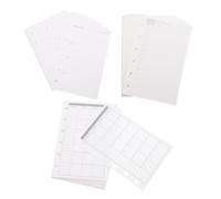 Parliky Planner Refill Paper Daily Weekly Monthly Inserts Binder Pocket Notebook Inserts Thick Smooth Lined Paper for Habit Tracker Task Organizer