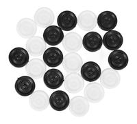 Parliky Plastic Backgammon Chess Pieces Replacement for Board Game Boards | Smooth Polished Tokens, Classroom Teaching and Parties, Replace Lost Sets, Portable Use