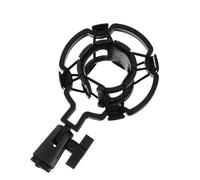 Parliky Plastic Microphone Mount Anti-vibration Suspension Holder Clip for Diaphragm Condenser Mics Stable Mic Boom Arm for Broadcasting and Recording Studios