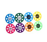 Parliky Pool Diving Disc Number Coded Underwater Diving for Educational Swim Training Tool with PP Material Fun Summer Pool Game and Math Skills Development