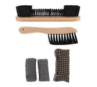 Parliky Pool Table Cleaning Kit Cleaning Brush Set, Wood Iron Cloth, for Pool Table Felt and Cloth, Billiard Players