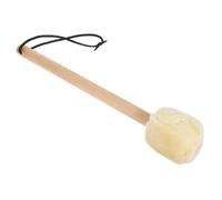 Parliky Portable Bass Drum Mallet with Plush Head Lightweight Percussion Instrument Accessory for Professional and Student Use for Teaching Concerts Bars and Rhythm Development