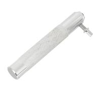 Parliky Portable Cast Iron Cymbal Weight for Drum Kit Accessories, Silver Balancing Weight for Hi-hat Cymbal Stand, Percussion Instrument Accessory for Stable Performance