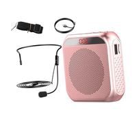 Parliky Portable Microphone and Speaker and Stable Audio, Versatile Training Tour Guide Amplifiers for Teachers and Public Speakers, for Speeches and Travel, Back to School Decor