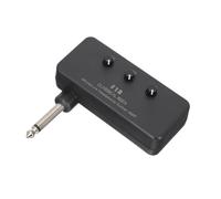Parliky Portable Mini Guitar Amplifier Speaker Compact Electric Bass and Ukulele Amp for Practice Outdoor Performance Headphone Compatible and Lightweight Design