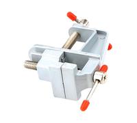 Parliky Portable Mini Table Vise Clamp Lightweight Metal Small Vise for DIY Craft Jewelry Making Model Repairs with Ergonomic Design and Stable Grip