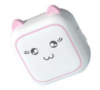 Parliky Portable Photo Label Printer Mini Wireless Thermal Printer with Paper Compact Printing Tool for Home and Students for Convenient On-the-go Use