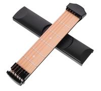 Parliky Portable Pocket Guitar Practice Tool for Beginner Folk Guitar Players with Chord Simulation Finger Technique Enhancer for Go Skill Improvement