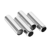 Parliky Portable Stainless Steel Violin Erhu Tuner Metal Pitch Pipe for Violin Mandolin String Instruments Practical Musical Tuning Tool for Singing and Ear Training