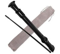 Parliky Professional Abs Clarinet for Beginners Wind Instrument with Easy Control and Beautiful Tone Lightweight German Style Recorder for Music Learning and School Use Random Color