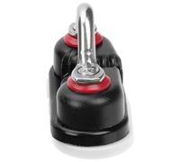 Parliky Professional Aluminum Alloy Small Cam Cleat Wire Leading Ring 86x38mm Multi-Function Fast Entry Anti-Wear Kayak and Sailing Boat Rope Accessory