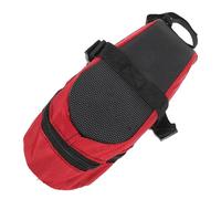 Parliky Professional Nylon Velvet Bike Rear Seat Bag Large Capacity Cycling Accessory for Mountain Road and Folding Bikes Easy Installation Hidden Under Saddle Storage for Wallet Phone