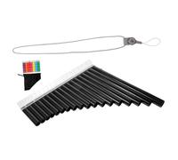 Parliky Professional Pan Flute Instrument Panpipes in C-key Abs Resin Material Multifunctional for Practice and Performance Music