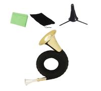 Parliky Professional Waldhorn Wind Instrument Lacquer Gold Plate and Music Lovers