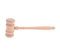 Parliky Professional Wooden Judge Gavel Hardwood Courtroom Hammer for Precise Judicial Decisions Efficient Striking Tool for Lawyers and Judges in Civil Administrative Courts