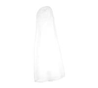 Parliky Protective Frosted Pvc Cover for Violin and String Instruments, White Dust Protector Cover Designed to Shield from Ash, Debris, Sunlight, and Wear, for Daily Use and Performance