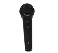 Parliky Realistic Pretend Microphone for Plastic Prop Mic for Role Play and Interview Stable Handheld Model for Stage Singing and Costume Performances Suitable for S Creative Play
