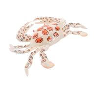 Parliky Realistic Simulation Crab Model Plastic Animal Decoration for Aquarium Fish Tank Terrarium Educational Playset Creative Gift for Friends