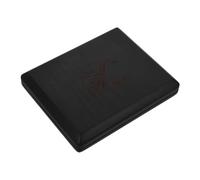 Parliky Reed Storage Box for Alto Saxophone Clarinet Reed Case Double-sided Hold Carry Case Wood Black