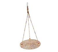 Parliky Reptile Hammock Swing Cotton Rope Hanging Bed for Snakes Lizards and Geckos Easy to Install Pet Bedding for Reptiles Fun and Comfortable Sleeping Space