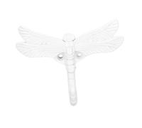 Parliky Retro Dragonfly Coat Hat Hanger Iron Wall Hook with Decorative Effect Unique Vintage Style for Home Wall Decor