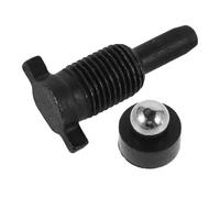 Parliky Return Valve Air Screw Seal Small Metal Screw Pump Plug for Vertical Hydraulic Jack Accessories Portable Lifting Equipment Part for Car Repair and Construction Maintenance