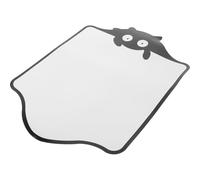 Parliky Reusable Magnetic Planning Whiteboard with Rubber Magnet and Pet Material for Home Decor, Simple Stylish Design, Sticks to Metal Surfaces, for Fridge Note-Taking and Message