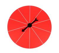 Parliky Reusable Prize Wheel Turn Plate for Teaching Activities and Party Supplies Wall Hanging Spinning Game Prop for Carnival Fun and Vendor Stands