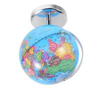 Parliky Rotating Tabletop Globe with Detailed Political Borders and Major Cities Educational Geography Globe for Interactive Learning and Home Office Decor